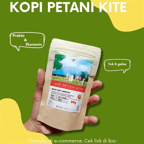 Jual Kopi Premium G Ekonomis Praktis Lereng Gunung Dempo Shopee