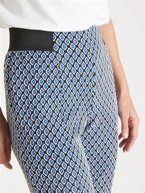 Pantalon élastiqué en maille milano Daxon Femme Daxon