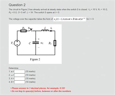 Solved Question The Circuit In Figure Has Already Chegg