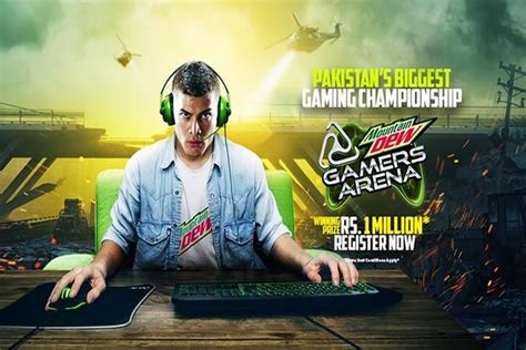 Mountain Dew Brings Rs Million Dew Gamers Arena Championship