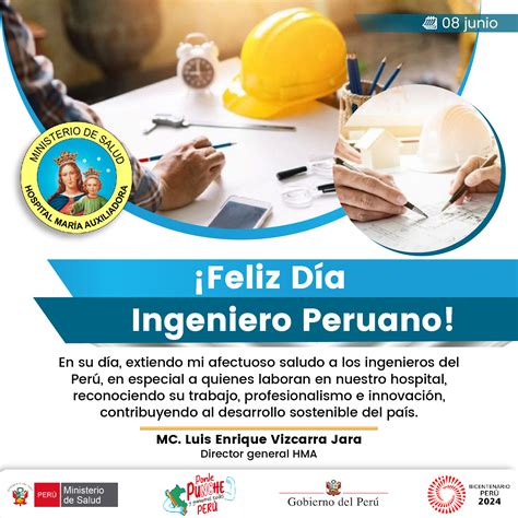 Feliz Día Ingeniero Peruano Campañas Hospital María Auxiliadora