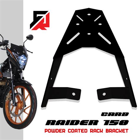 Suzuki Raider Carb150 Top Box Bracket PowerRack Monorack Powder Coated