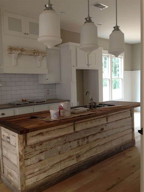 20+ Rustic Timber Kitchen Island Bench