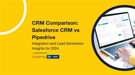 Ceterna Asia Comprehensive Crm Comparison Salesforce Crm Vs Pipedrive Integration And Lead