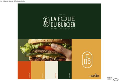 La Folie Du Burger Marseille France Behance