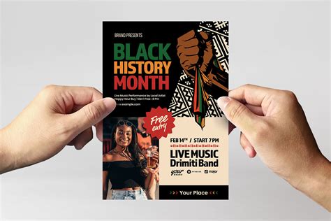 Black History Month Flyer Template [PSD] - BrandPacks