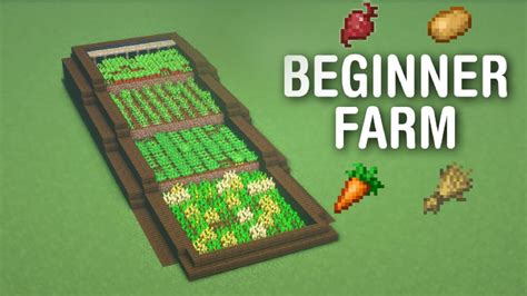 Easy Automatic Beginner Farm Tutorial For Minecraft All Versions