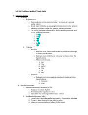 202 Final Exam Study Guide Version 20 Docx BIO 202 Final Exam And