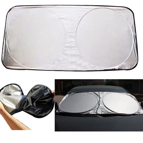 Car Sun Shade for Front Window Sunshade Full Set Foldable Jumbo Visor Sun Shade Windshield Cover ...