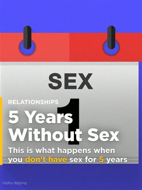 This Is What Happens When You Dont Have Sex For 5 Years