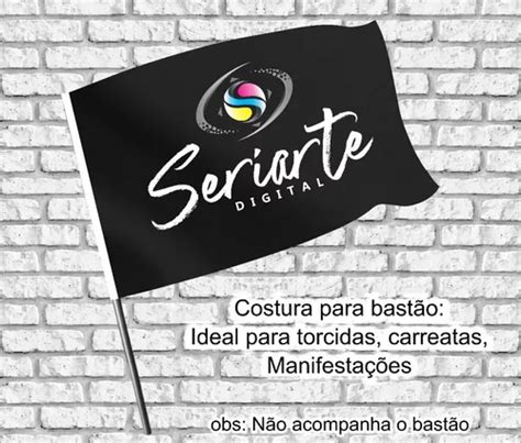 Bandeira Personalizada 65x40 Cm Parcelamento Sem Juros