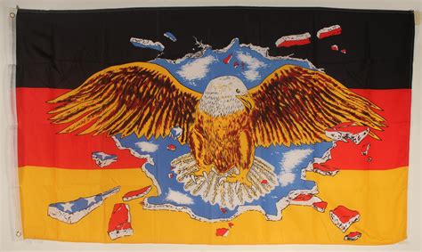 Flagge Fahne Deutschland Mit Breitem Adler Flaggen 150x90cm