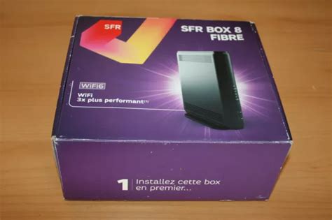 SFR BOX FIBRE Modem Routeur WiFi 6 EUR 35 00 PicClick FR