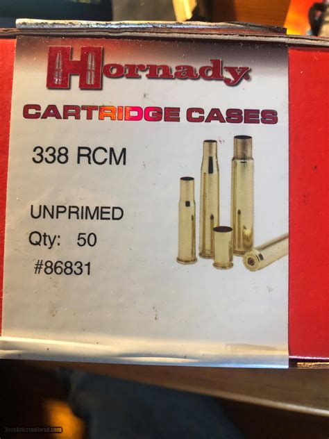 Hornady 338rcm Brass