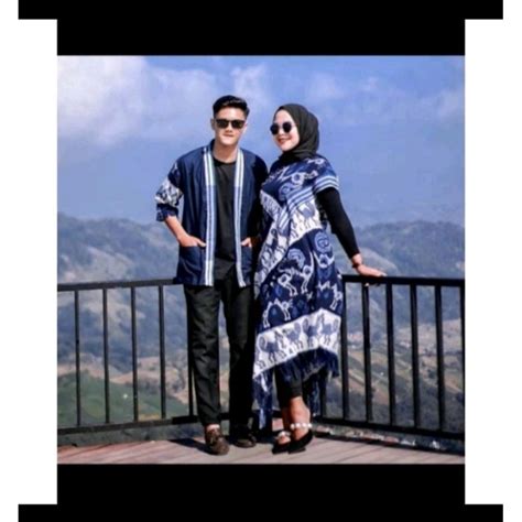 Jual Kimono Tenun Outer Kimono Outer Pria Dres Couple Dres Etnik Dres