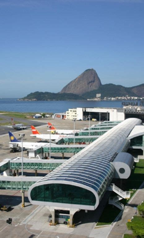 Santos Dumont Airport In Rio De Janeiro Brazil By Architect Sergio