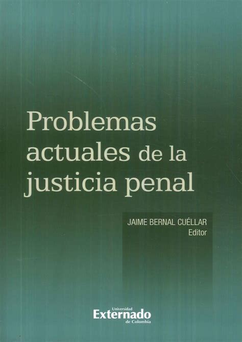 Problemas Actuales De La Justicia Penal Ediciones Técnicas Paraguayas