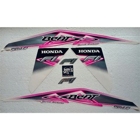 Jual Stiker Striping Lis Body Motor Honda Beat Fi Tahun