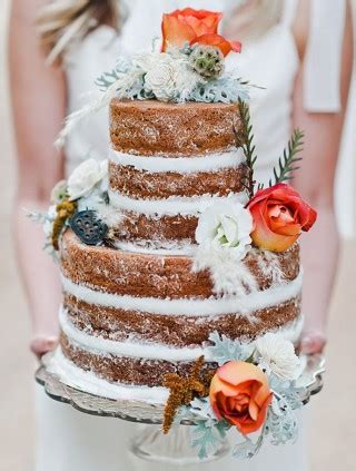 De Torturi Naked Cake Cu Fructe I Flori Toate Naturale Nunt N