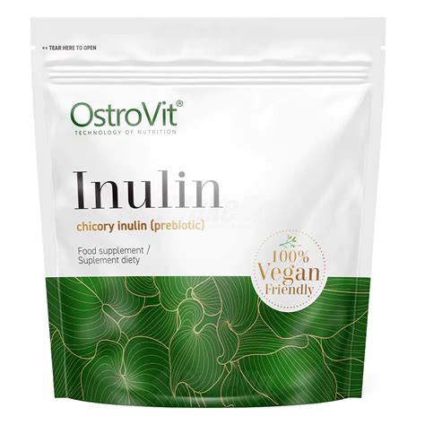 OstroVit Inulin Natural 500 G Pure Prebiotic Fiber