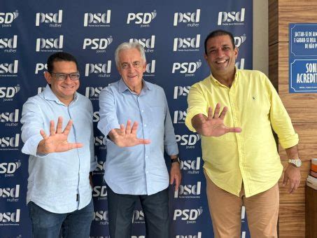 PRESIDENTES ESTADUAIS PSD MDB e AVANTE DECLARAM APÓIO A PRE