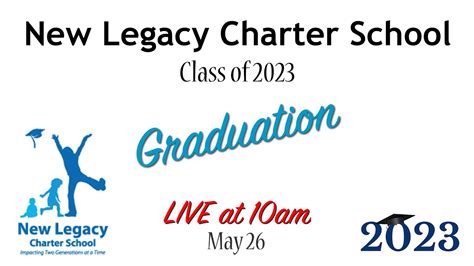 New Legacy Charter School Class Of 2023 Graduation Youtube