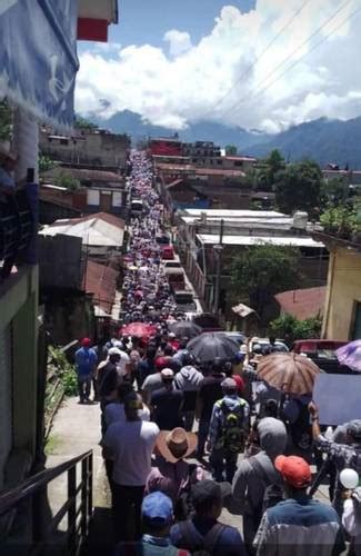 La Jornada Marchan Mil En Siltepec Para Exigir Paz Y Seguridad