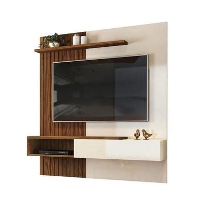 Painel Home Suspenso Tito Tv Polegadas Porta Off White Marroquim