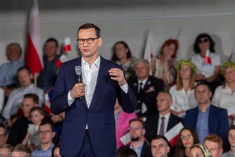 Morawiecki Nazwa Tuska Premierem Polskiej Biedy Wi Kszo Polak W