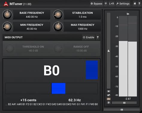 Kvr Mtuner By Meldaproduction Tuner Vst Plugin Audio Units Plugin