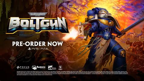 Warhammer Boltgun Release Date Reveal Trailer Ps Video