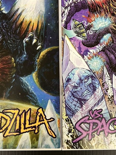 Godzilla Rivals VS Spacegodzilla 2023 CVR A C 1 10 Eggleton IDW