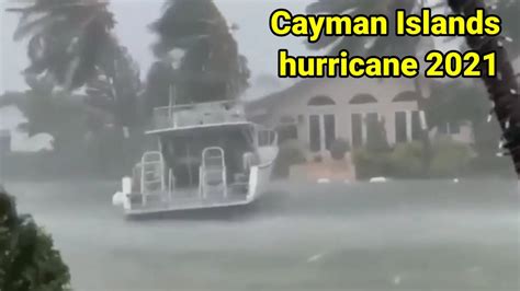 Tropical Storm Grace Strikes Cayman Islands Caused Streets Flooding