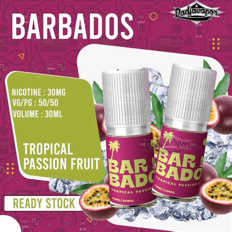 Foom Barbados Saltnic Ml Radjavapor