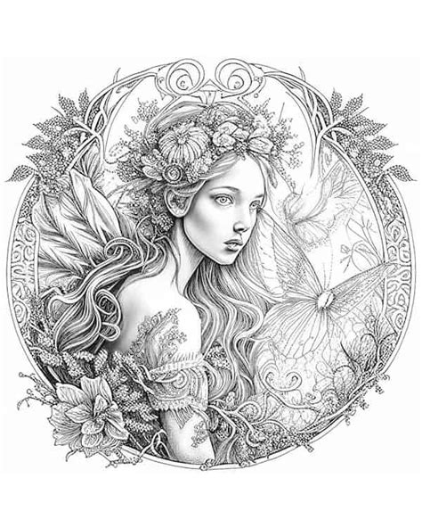 Coloring Pages For Fairies