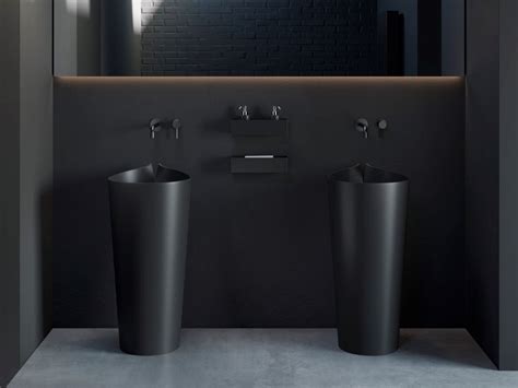 Freestanding Corian Washbasin Smoking By Rexa Design Design Daniele