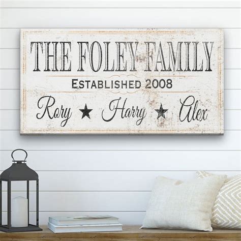 Personalized Family Name Signs – tagged "Custom Sign" – Off The Square ...