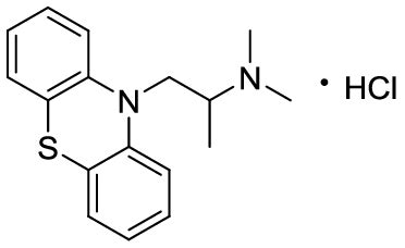 Structure of promethazine hydrochloride | Download Scientific Diagram