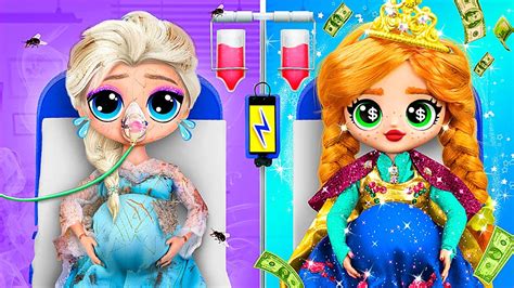 Rica Anna y Pobre Elsa se Convirtieron en Mamás 32 DIYs de Frozen