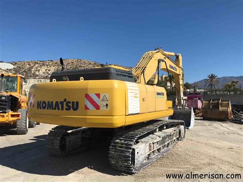 Komatsu Pc340nlc 7k Excavadora De Cadenas Color Amarillo Almerisan Rent