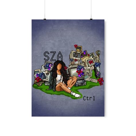 SZA Ctrl Iconic Ctrl Poster Art Print - Etsy