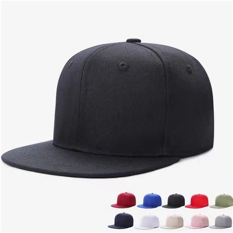 Custom D Embroidery Logo Multi Color Cotton Twill Snapback Cap China