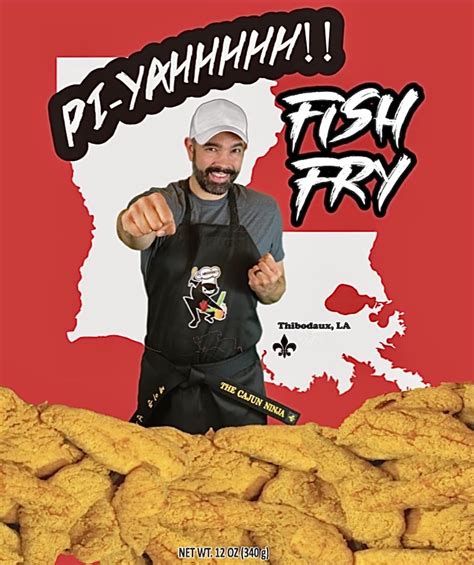 Amazon The Cajun Ninja Pi Yahhhh Fish Fry Oz Pack