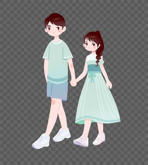 Couple Holding Hands Couple Lovers Valentine Png White Transparent