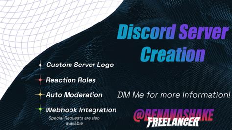 Build A Custom Discord Server Tailored For Your Needs By Benanashake