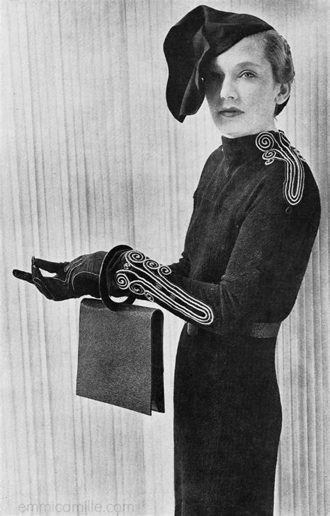 Schiaparelli 1935 Elsa Schiaparelli Fashion History Vintage