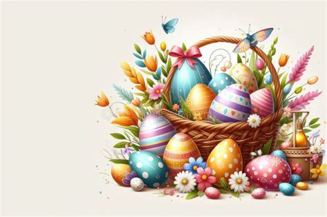 Cartoon Easter Basket Stock Illustrations 40 097 Cartoon Easter Basket Stock Illustrations