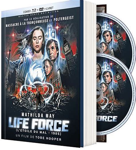 Lifeforce Bluray Dvd Edition Collector Steelbook 4K Ultra HD