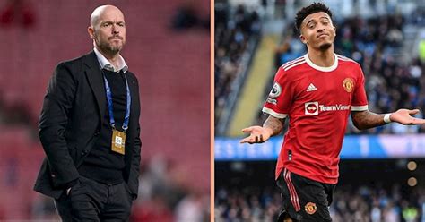 Jadon Sancho Fires Back At Ten Hag Pm News