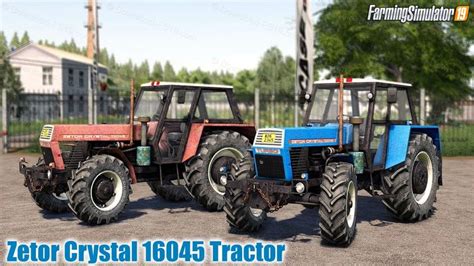 Zetor Crystal 16045 Tractor V1 0 For FS19 Banana Joe Modding